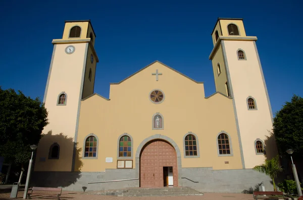 Pfarrei San Jose Obrero Cruce Arinaga Aguimes Gran Canaria Kanarische — Stockfoto