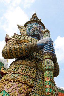 wat phra kaeo, Kraliyet grand palace - bangkok, thaila dev