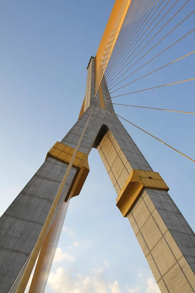 Ponte do Rio em Bangkok Rama oito . — Fotografia de Stock