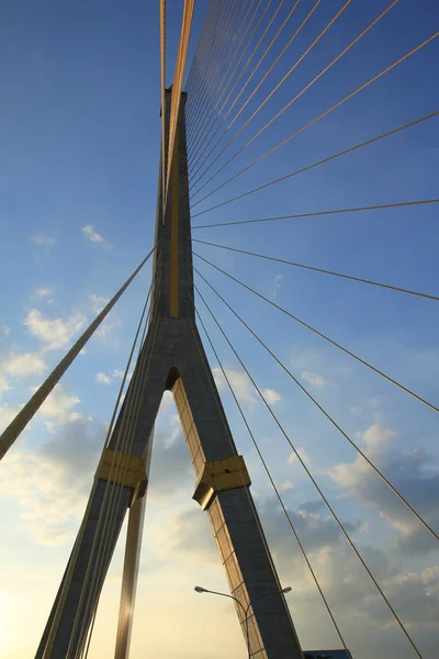 Ponte do Rio em Bangkok Rama oito . — Fotografia de Stock