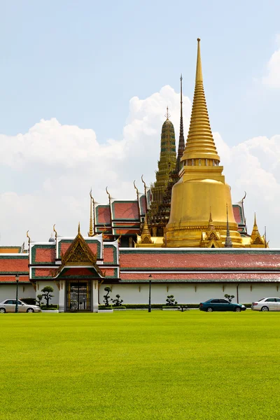 Grand palace, významnou turistickou atrakcí v Bangkoku, Thajsko. — Stock fotografie