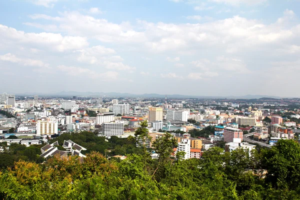 Pattaya city bird eye view, Thailand. — Stock Photo, Image