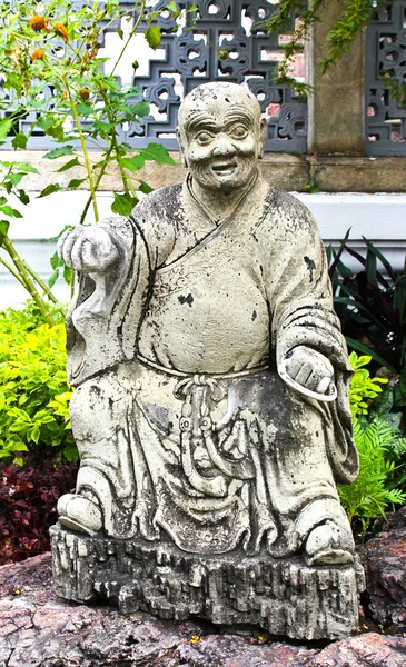 Будда из камня — стоковое фото