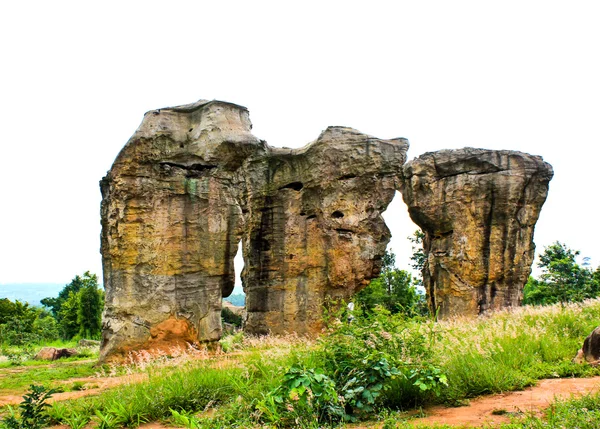 Landscape from stone phenomenon in Thailand. — Stock Photo, Image