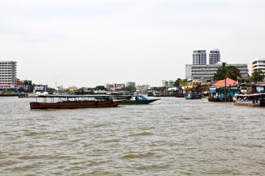 tekne chao phraya Nehri, bangkok, Tayland