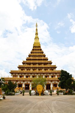 Tayland tapınak phra-mahathat-kaen nakhon khon kaen adında