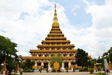 Tayland tapınak phra-mahathat-kaen nakhon khon kaen adında