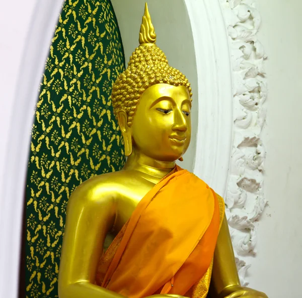 Budda w świątyni, Tajlandia. — Zdjęcie stockowe