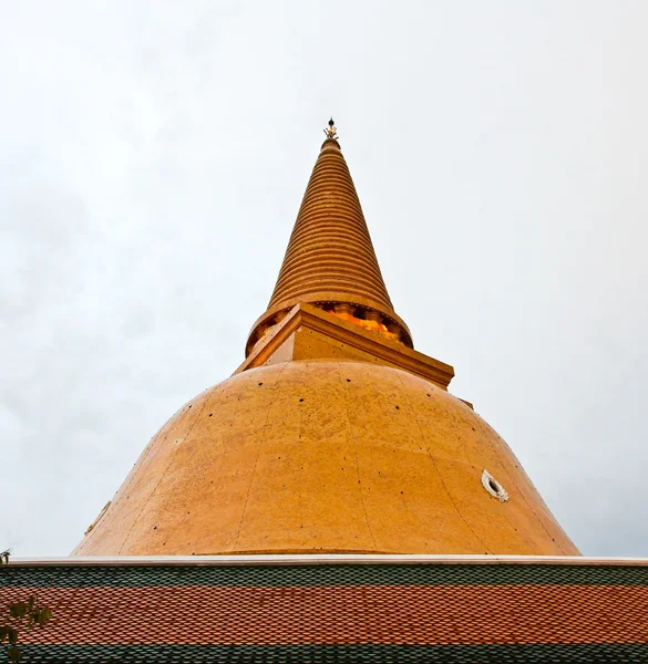 Phra pathom chedi, το ψηλότερο Στούπα στον κόσμο. βρίσκεται — Φωτογραφία Αρχείου