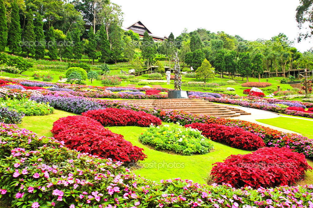 Mae Fah Luang Garden,locate on Doi Tung,Thailand