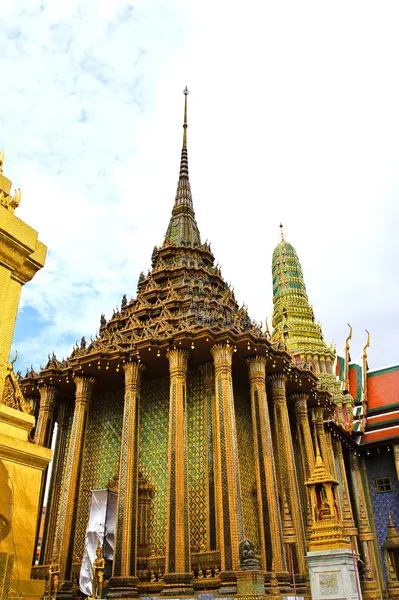 Wat pra kaew, Gran palazzo, Bangkok, Thailandia . — Foto Stock