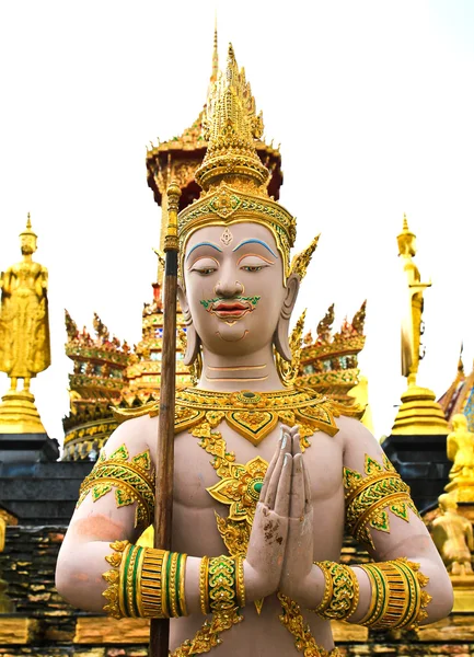 Богиня, Тайский храм, Samut Songkhram в Таиланде . — стоковое фото
