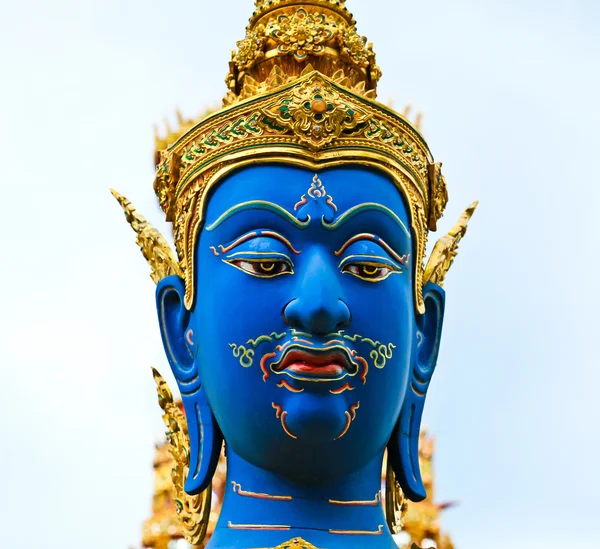 Diosa, templo tailandés, Samut Songkhram en Tailandia . —  Fotos de Stock