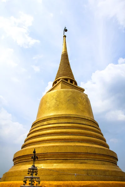 Храм Ват Сакет, золотая гора, Бангкок, Таиланд — стоковое фото
