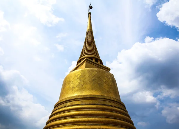 Wat saket chrám, zlaté hory, bangkok, Thajsko — Stock fotografie