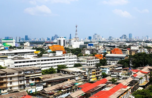 Widok ogólny Bangkok z góry złote, Tajlandia — Zdjęcie stockowe