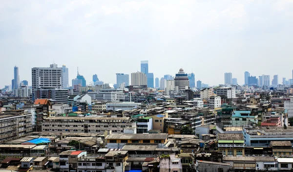General view of Bangkok from Golden mount, Thailand — Stock Photo, Image