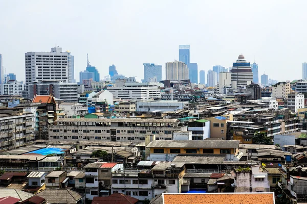 Vue générale de Bangkok depuis Golden mount, Thaïlande — Photo
