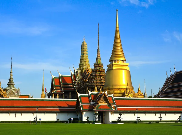 Wat pra kaew, Gran palacio, Bangkok, Tailandia . — Foto de Stock