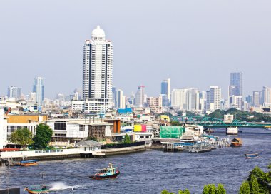 Bangkok şehir ve nehir