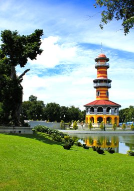 thai royal residence adlı doğal görünümünü bang pa yılında Kraliyet pala