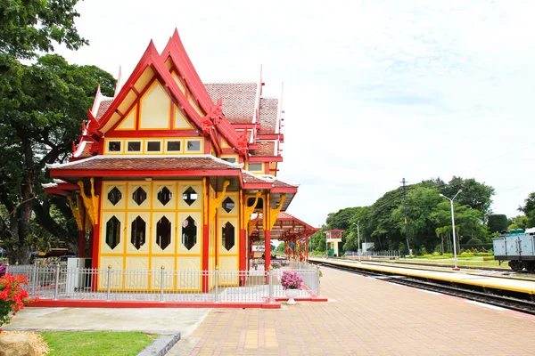Королевский павильон на вокзале Хуа Хин, Прачуап Хири Хан , — стоковое фото