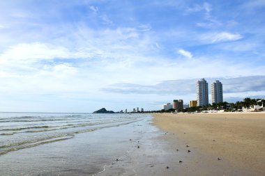 Hua hin-beach, Tayland.