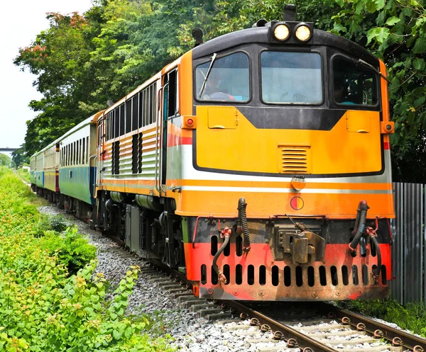 Поезд в Таиланде — стоковое фото