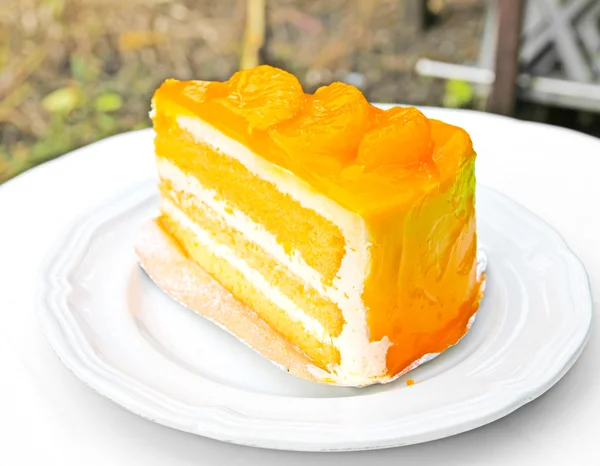 Orange cake — Stock Photo, Image