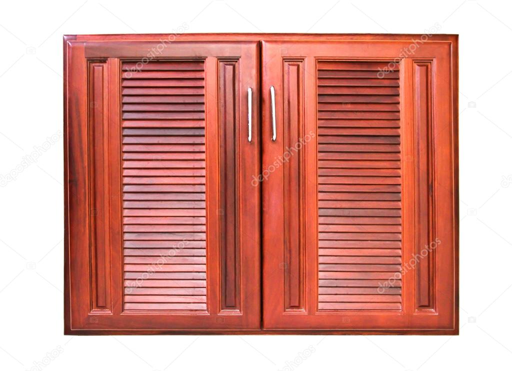 wooden cabinet doors