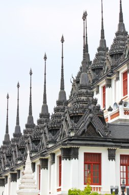 wat ratchanatdaram worawihan yapılan demir Tapınağı loha prasat bangkok