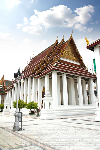 Wat Ratchanatdaram Temple v Bangkoku, Thajsko — Stock fotografie