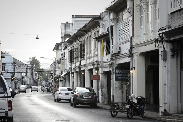 Phuket Old Town, Phuket, Thailandia . — Foto Stock