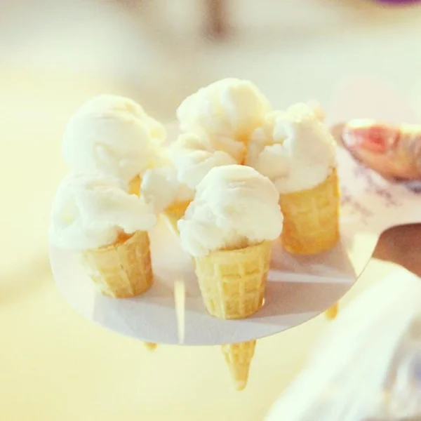 Mini fagylalt — 스톡 사진