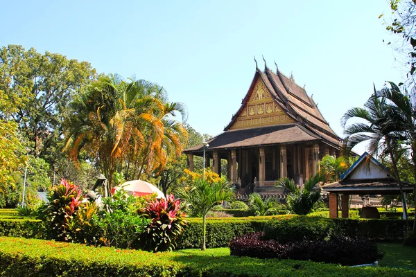 Haw Phra Kaew, Vientiane og Laos. - Stock-foto