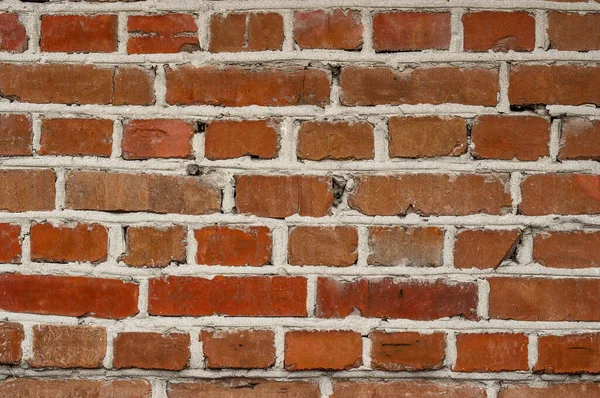 Background Texture Red Brick Wall — Stock Photo, Image