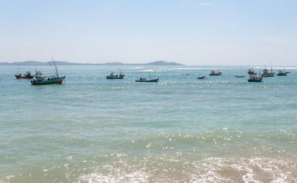 Barcos de pesca en el Océano Índico —  Fotos de Stock