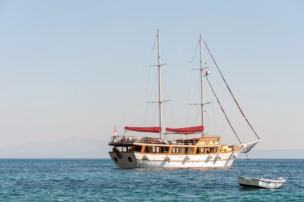 Nave en el mar (horizontal ) — Foto de Stock