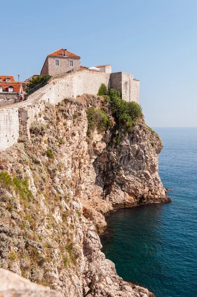 Stadsmuren van dubrovnik — Stockfoto