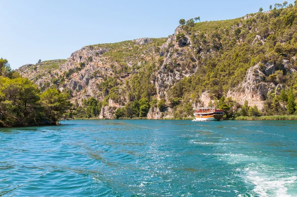 Krka floden i Kroatien — Stockfoto