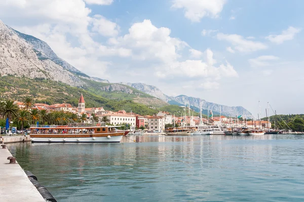 Makarska içinde liman — Stok fotoğraf