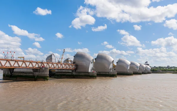 Thames barrier in Londen — Stockfoto