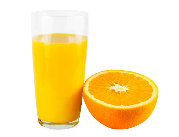 桔汁和水果 — 图库照片