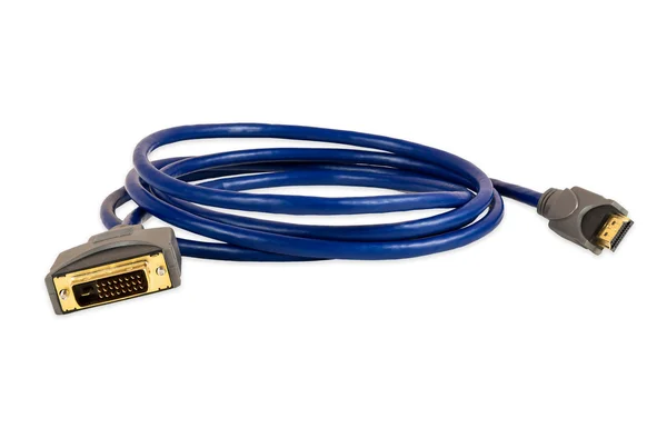 DVI-naar-HDMI-kabel — Stockfoto