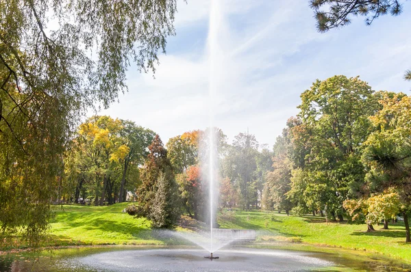 Fountain in the park — Stock Photo, Image