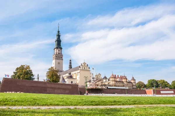 Jasna gora sanktuarium w Częstochowie — Zdjęcie stockowe