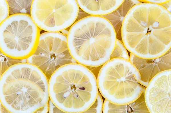 Pozadí plátky citronu — Stock fotografie