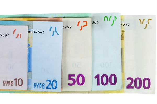 Набір банкноти євро — стокове фото