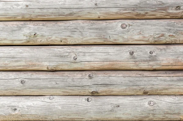 Textura de madeira feita de toras — Fotografia de Stock