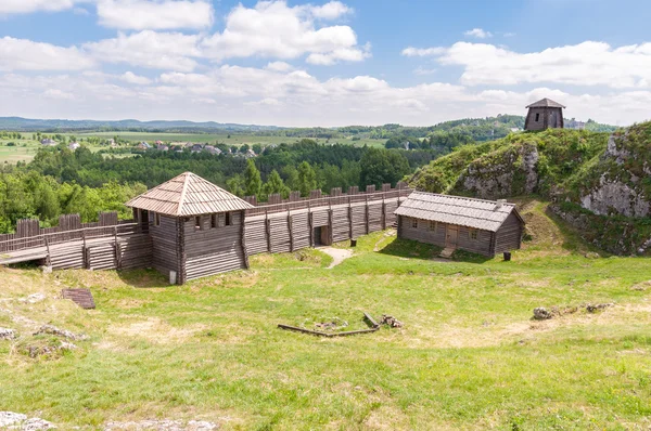 Gammal bosättning på birow berg — Stockfoto